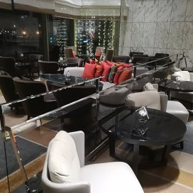 Barierka szklana - restauracja